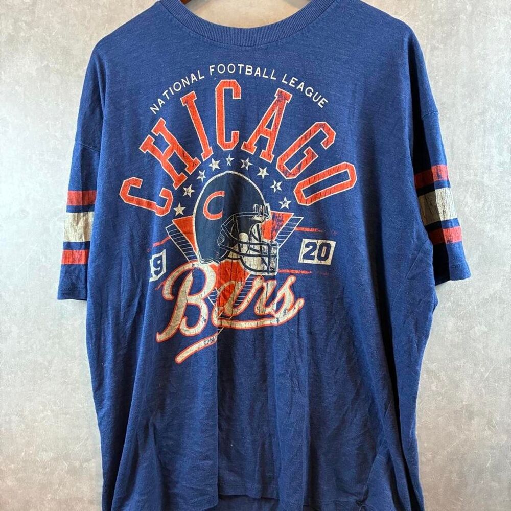 Nfl Men's Navy and Blue T-shirt